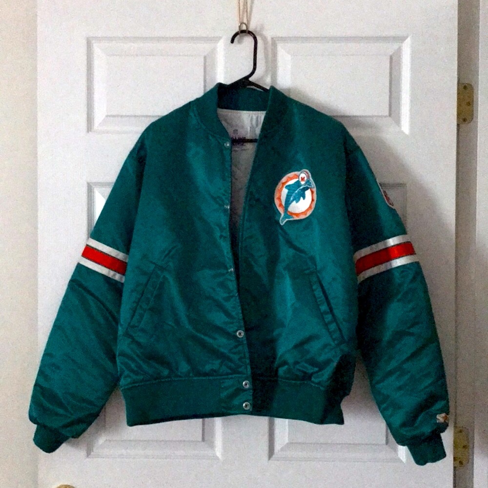 🐬 Vintage Starter Miami Dolphins Jacket